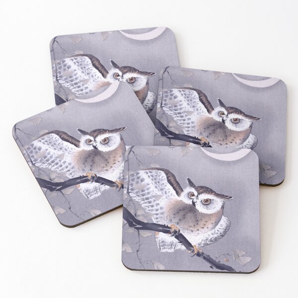 Item preview, Vintage Hand Painted Owl designed and sold by leafsquare.