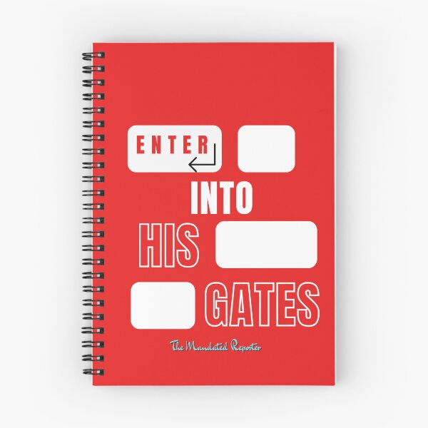 Item preview, ENTER into His Gates - Red designed and sold by TheReporter1.