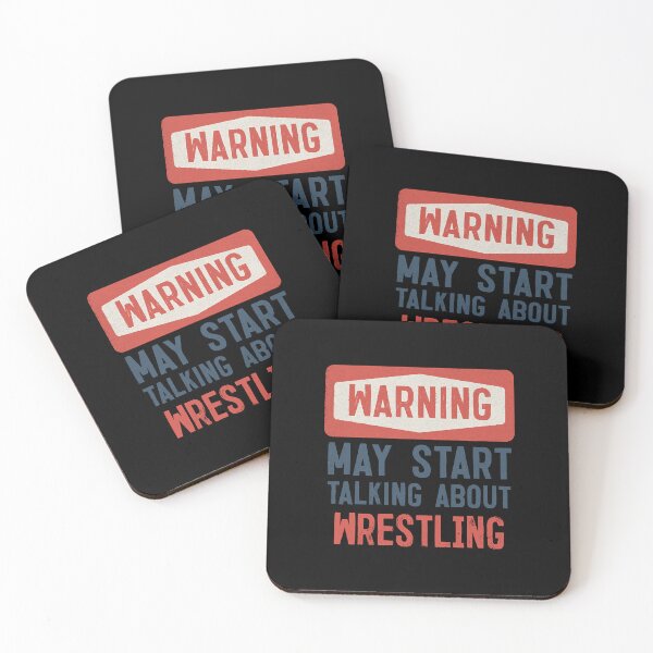 Item preview, Warning May Start Talking About Wrestling  designed and sold by KevinRobi27022.