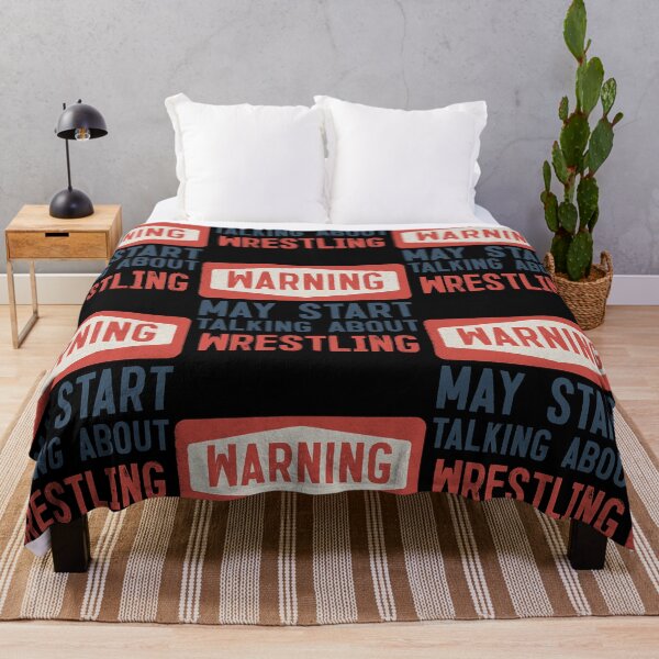 Item preview, Warning May Start Talking About Wrestling designed and sold by KevinRobi27022.