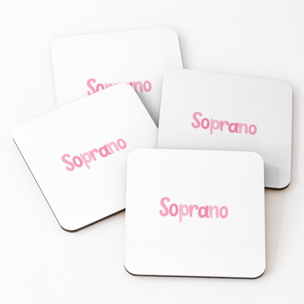Item preview, Soprano Voice Type, Choir Singer Sticker designed and sold by MagicallyStagey.