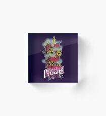 Party Machine Acrylic Block