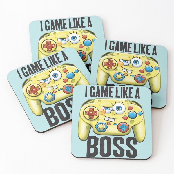 Item preview, Spongebob SquarePants I Game Like A Boss designed and sold by CHARLES-SCHU.