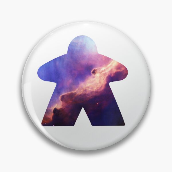 Item preview, Copy of Blue Space Nebula Meeple | Board Game Fan designed and sold by Zab Butler Design.
