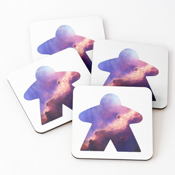 Item preview, Copy of Blue Space Nebula Meeple | Board Game Fan designed and sold by Zab Butler Design.