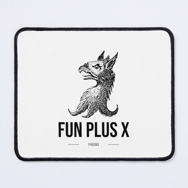 Item preview, Fun Plus X Phoenix Black And White designed and sold by lordyswiss.