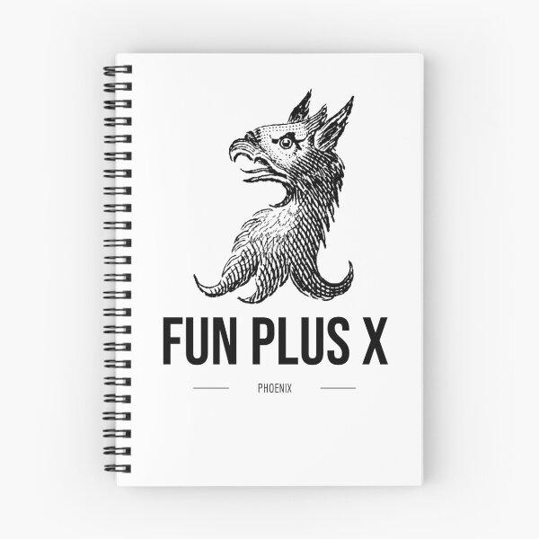 Item preview, Fun Plus X Phoenix Black And White designed and sold by lordyswiss.