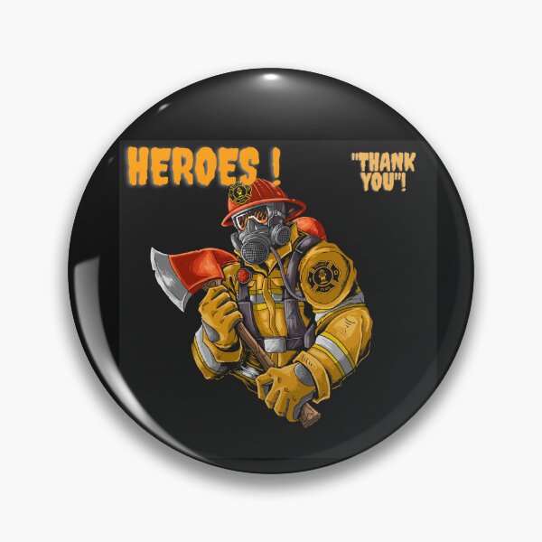 Item preview, Firefighters: Heroes! Thank You!  designed and sold by pqrstshirts.