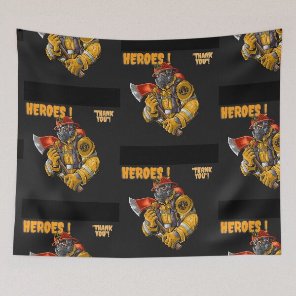 Item preview, Firefighters: Heroes! Thank You!  designed and sold by pqrstshirts.