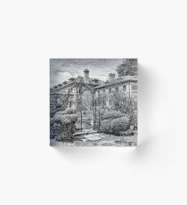 Formal Gardens Acrylic Block
