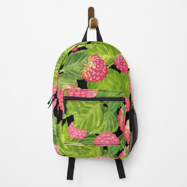 Item preview, Colorful fruit berries raspberries watercolor black designed and sold by StudioAkubi.