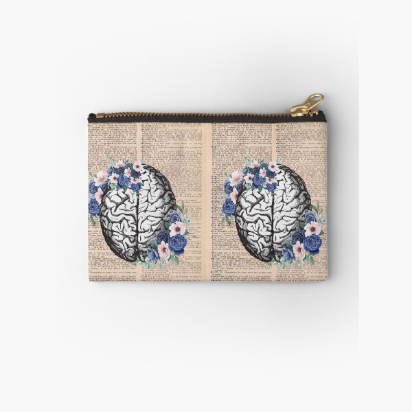 Item preview, Vintage Medical Floral Brain Art designed and sold by Preslava Genova.