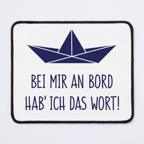 Item preview, With me on board I have the floor! (Shuttle / Navy) designed and sold by Roderix.