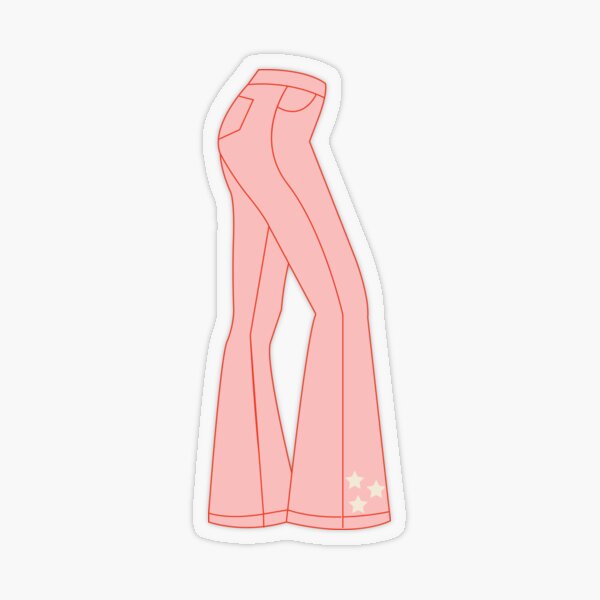 Barbie Flare Jeans (Baby Pink) – Shop Israella