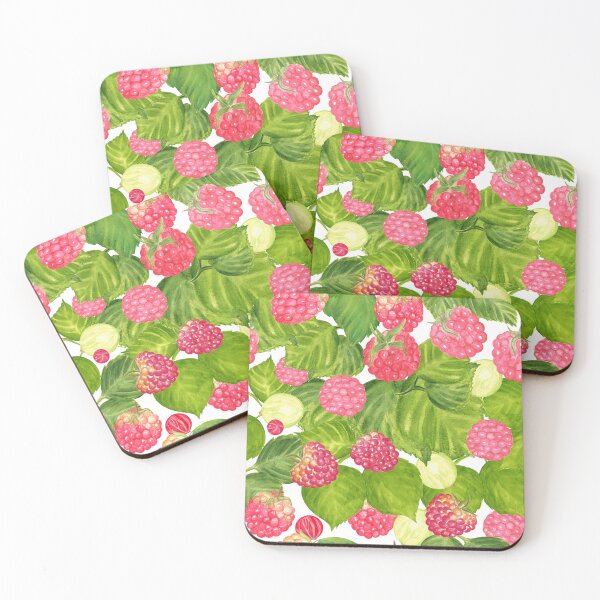 Item preview, Colorful fruit berries raspberries watercolor  designed and sold by StudioAkubi.