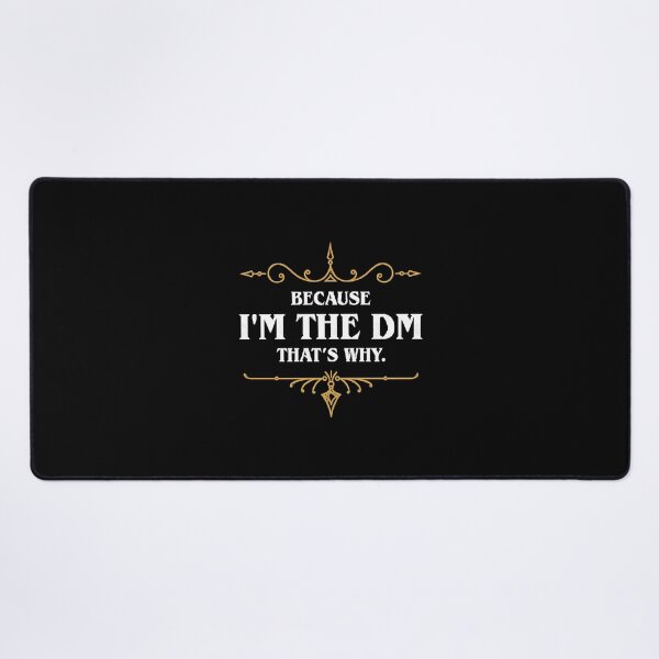 Item preview, Because I'm the Master Tabletop RPG Gaming  designed and sold by HannahWel16021.