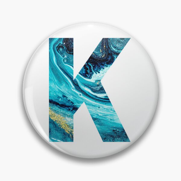Item preview, The Letter K Marble Font designed and sold by smiledeer78.