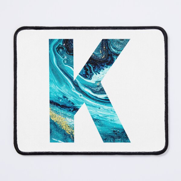 Item preview, The Letter K Marble Font designed and sold by smiledeer78.