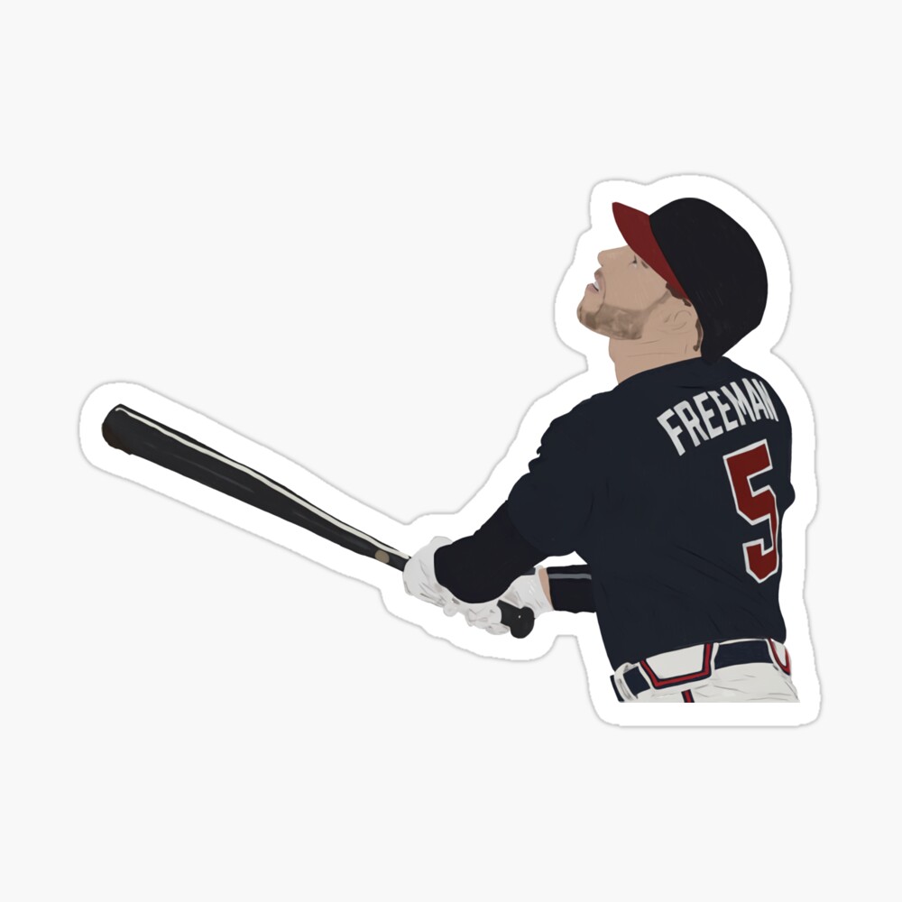 Frederick II - Freddie Freeman - Los Angeles Sticker for Sale by brindled