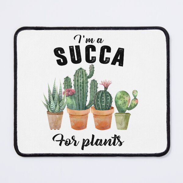 Item preview, I'm A Succa For Plants Funny Succulent Design designed and sold by ThisIsMugLife.