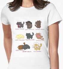 Camiseta entallada patas gemelas