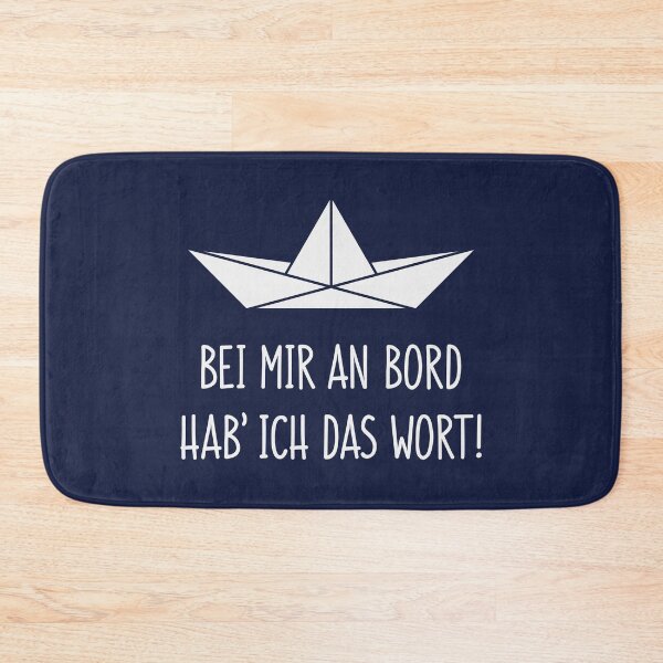 Item preview, With me on board I have the floor! (Shuttle / White) designed and sold by Roderix.