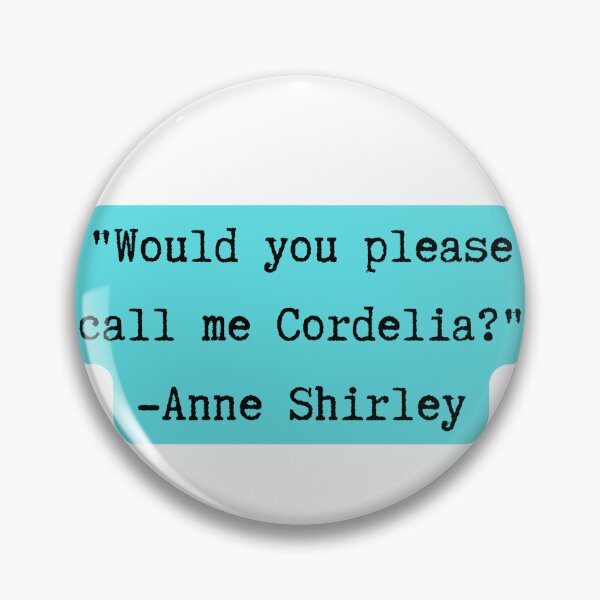 Item preview, Anne of Green Gables | Anne Shirley Quote | Teal designed and sold by WordsToArt.