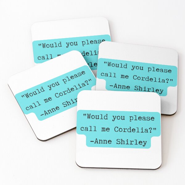 Aperçu de l'œuvre Anne aux pignons verts | Citation d'Anne Shirley | Sarcelle créée et vendue par WordsToArt.