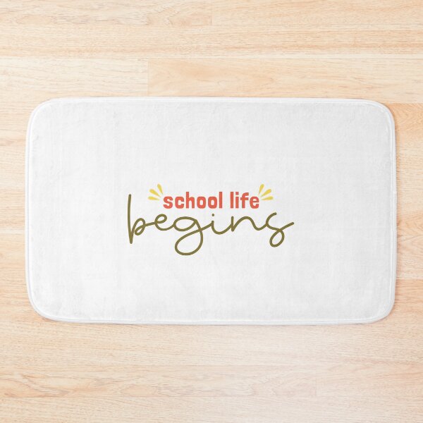 Item preview, School Life Begins designed and sold by JustCreate2016.