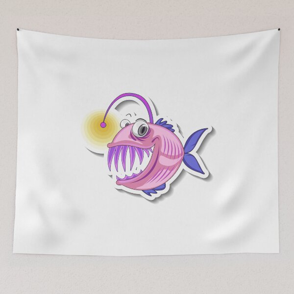 Item preview, Anglerfish Light Darkness designed and sold by BARBARASHOW.
