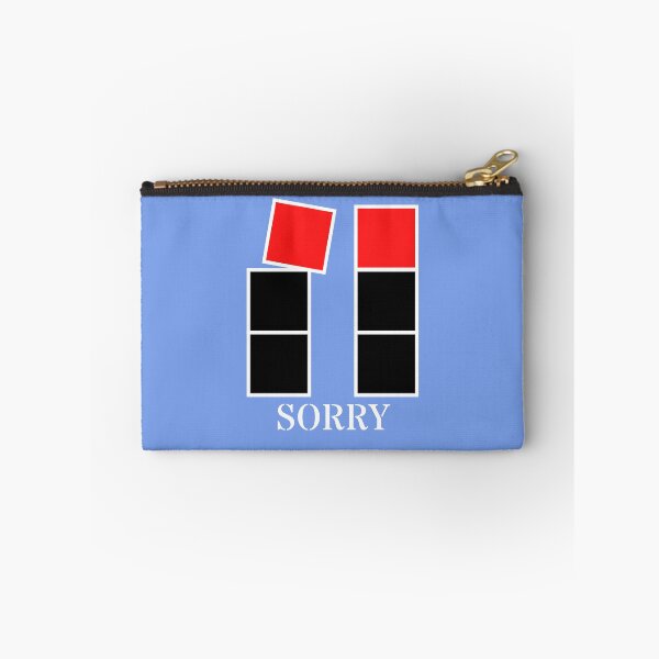 Item preview, Sorry - Black and red blocks designed and sold by RainbowWordLand.