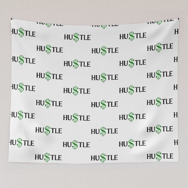 Item preview, Hustle, Boss, money, cash sign designed and sold by Smileycreation.