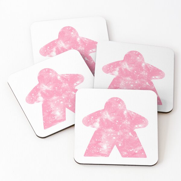 Item preview, Pink Space Sky Star Meeple | Board Game Fan designed and sold by Zab Butler Design.