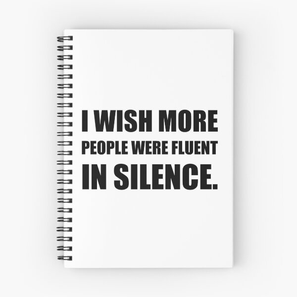 Item preview, More People Fluent In Silence designed and sold by TheBestStore.