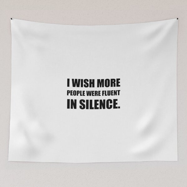 Item preview, More People Fluent In Silence designed and sold by TheBestStore.