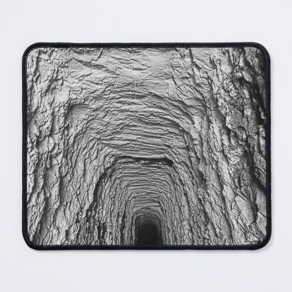 Item preview, Stumphouse Mountain Tunnel Oconee County South Carolina Black And White designed and sold by LisaWootenPhoto.