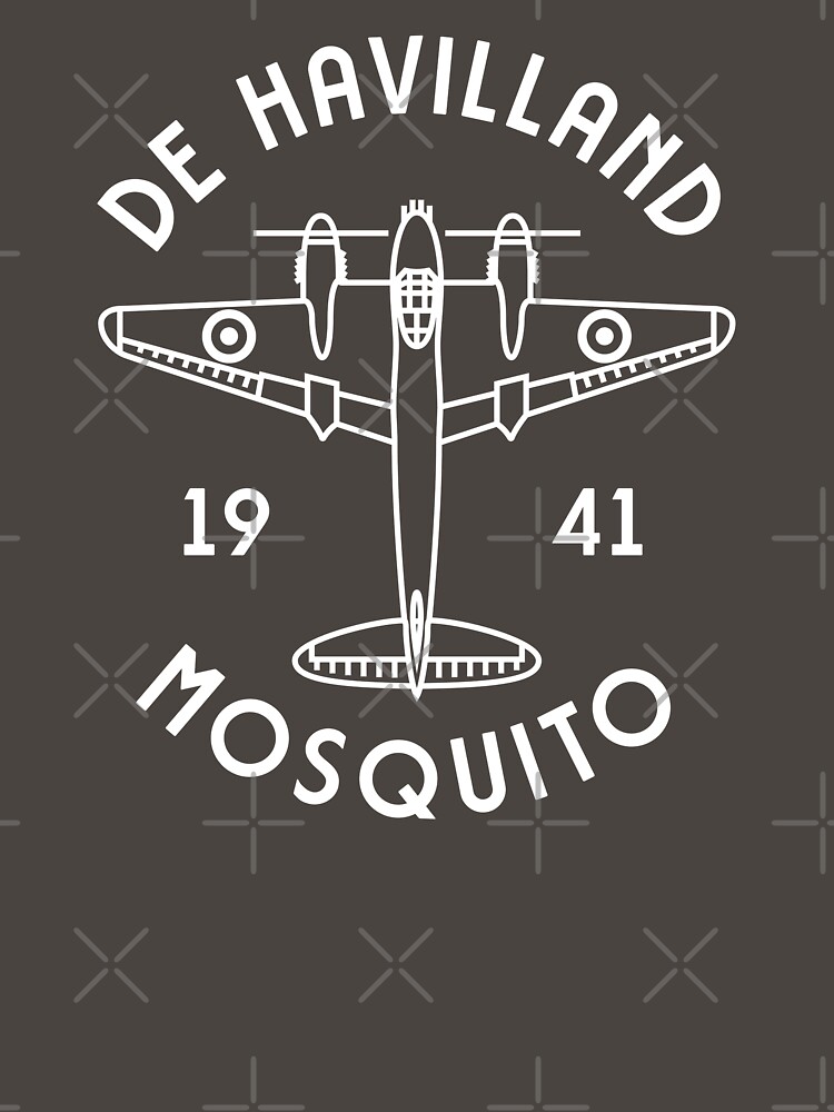 Thumbnail 7 of 7, Classic T-Shirt, de Havilland Mosquito designed and sold by Aeronautdesign.
