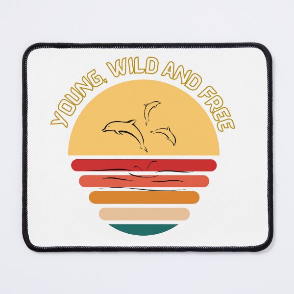Item preview, YOUNG, WILD AND FREE designed and sold by NDN Digital Art.