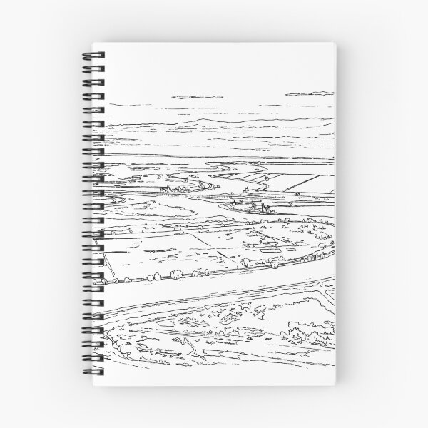 Artikelvorschau, Kalifornisches Delta – Zusammenfluss der Flüsse San Joaquin und Sacramento entworfen und verkauft von Dayanna Knight.
