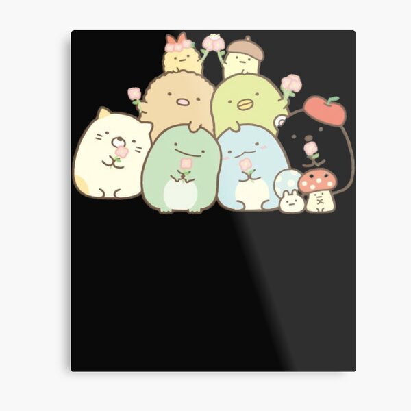 SUMIKKO GURASHI Cute Neko Sticker 9 Pack | Poster