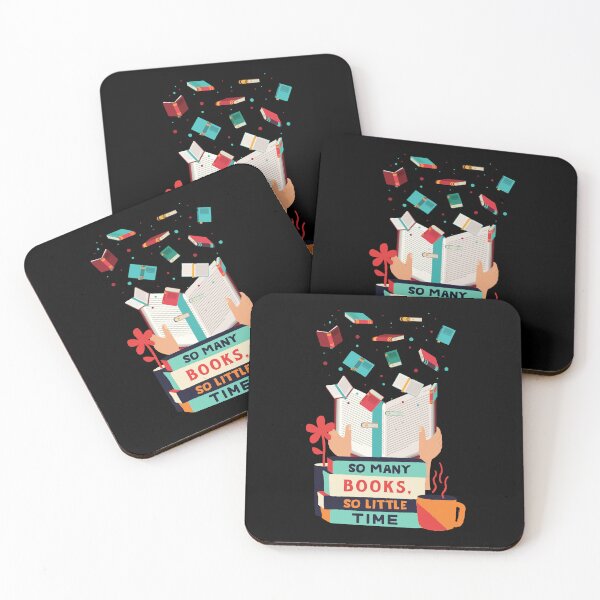 Item preview, So Many Books So Little Time - Quote  designed and sold by ArtOfStars.
