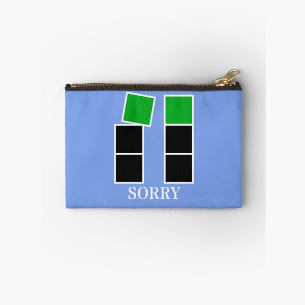 Item preview, Sorry - Black and green blocks designed and sold by RainbowWordLand.