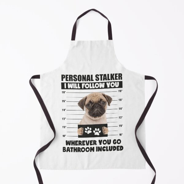 Item preview, Funny Pug Puppy Sayings, Personal Stalker Dog, Pug, Pug Owner Gifts, National Pug Day Gift Ideas designed and sold by PRINTED ..