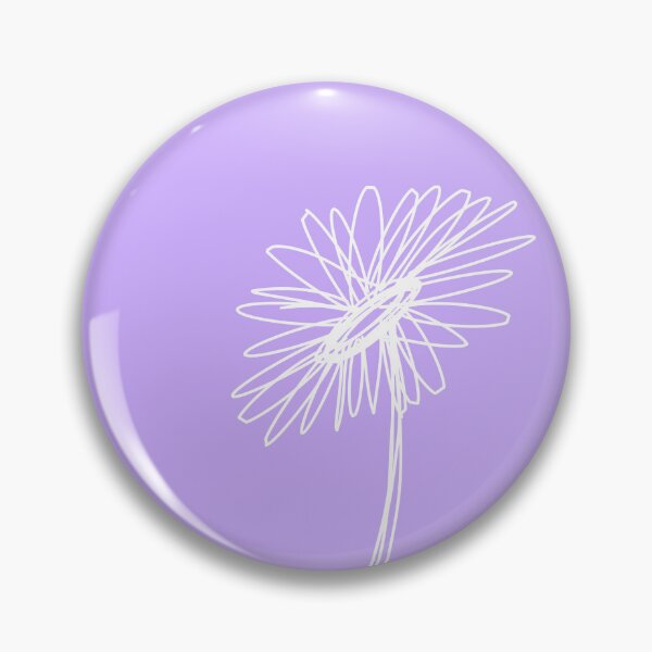 Item preview, Lilac Spring Summer Daisy Doodle designed and sold by emDesign123.