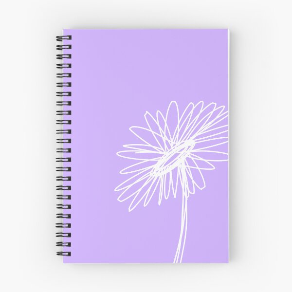Item preview, Lilac Spring Summer Daisy Doodle designed and sold by emDesign123.