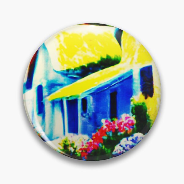 Item preview, Absolutely Great Abstract Image of House surrounded by flowers designed and sold by mrtom414.