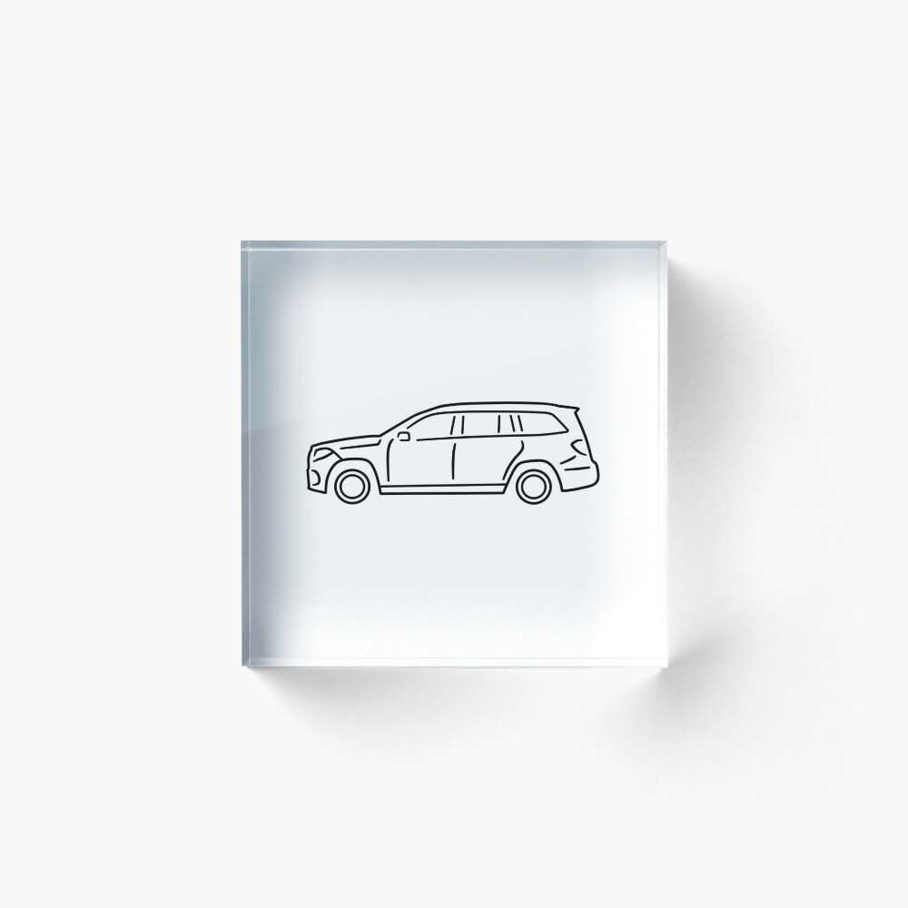 Vista previa del artículo con la obra «Bloque acrílico», diseñado y vendido por AutoClub.