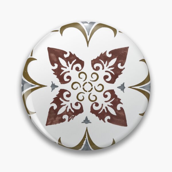 Artikelvorschau, Bronzegraues und goldfarbenes Flourish-Design entworfen und verkauft von Melissa Renee.
