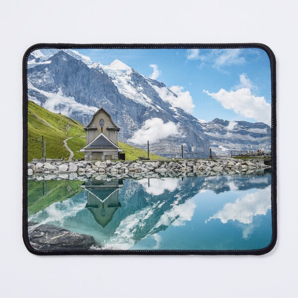 Item preview, Fallbodensee  Eiger trail in Alps  Switzerland Kleine Scheidegg designed and sold by Land Voyagers.