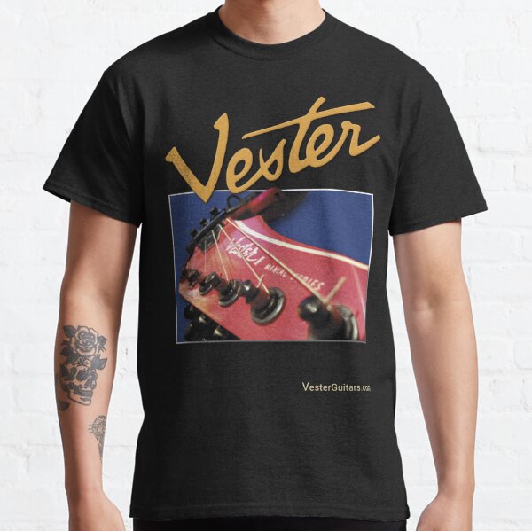 Vester guitars II Maniac series headstock Classic T-Shirt